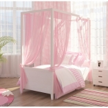 Балдахин к кровати с надстройкой Сиело розовый