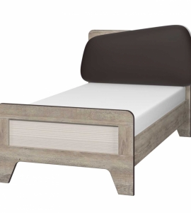 Кровать с мягким элементом 900 с настилом ИД 01.265