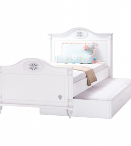 ROMANTIC Кровать без матраса (матрас 100x200)